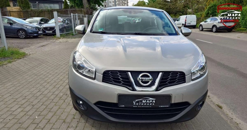 Nissan Qashqai cena 36800 przebieg: 172293, rok produkcji 2013 z Sompolno małe 154